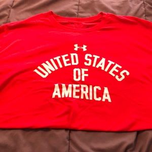Size XL USA Under Armour shirt